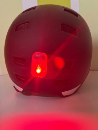 Casco Oxelo infantil+luz led