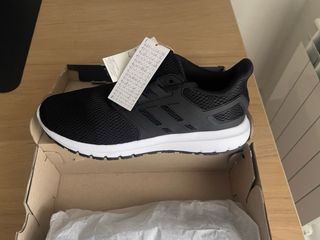 Adidas Zapatillas Deportivas Negras y Blancas