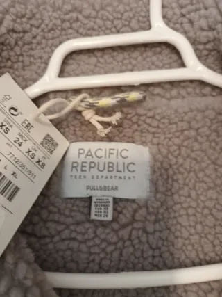 Abrigo borreguito gris