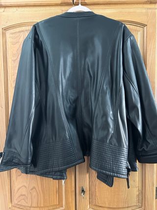 Chaqueta Couchel Negra Cuero Talla XL