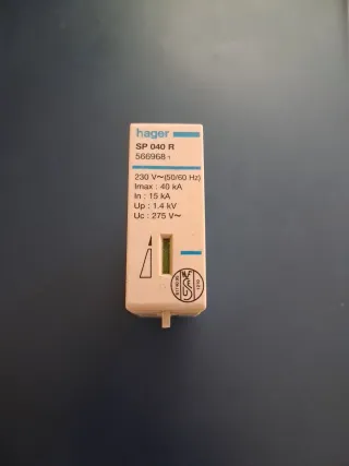 Hager SP 065 N y SP 040 R Protectores