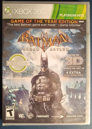 Batman Arkham Asylum GOTY XBox 360 Español