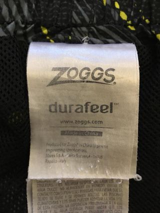 Costume da bagno uomo ZOGGS nero e grigio