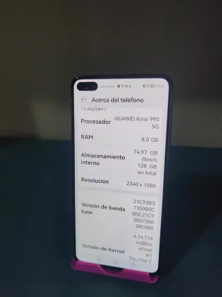 Huawei P40 5G 128GB + Custodia Ricarica Wireless