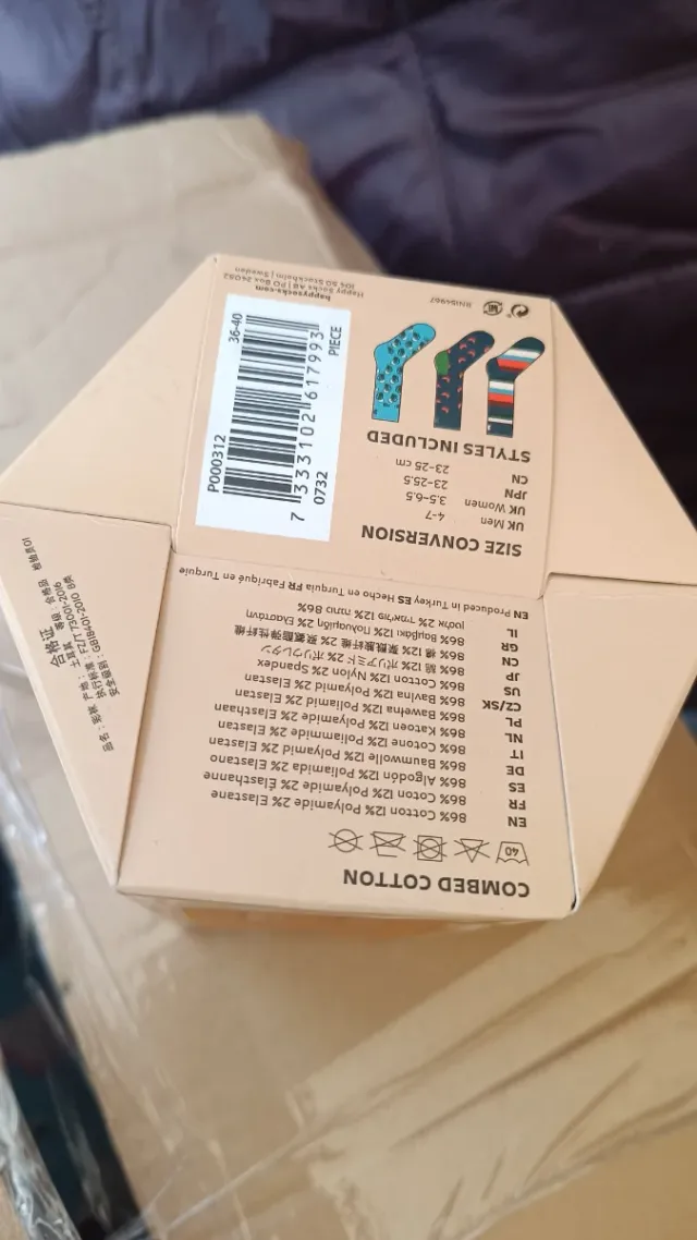 Calcetines Happy Socks Cerveza Talla 36-40