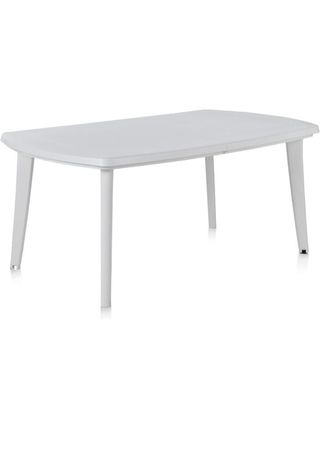 Mesa exterior blanca Atlantic