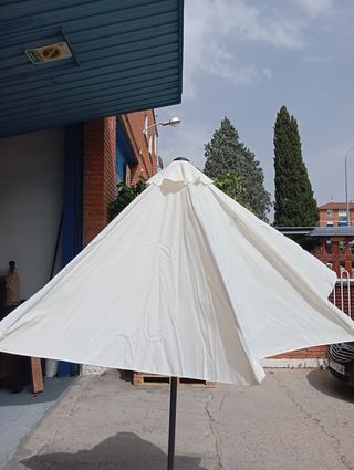 Outsunny Ombrellone da Giardino in Alluminio 260x235