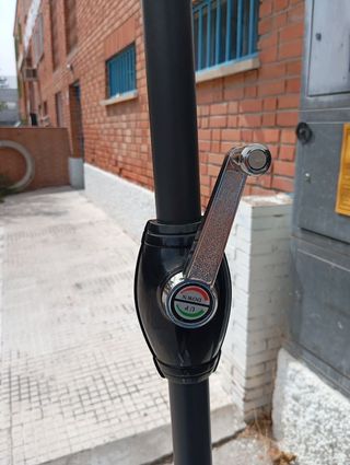 Outsunny Ombrellone da Giardino in Alluminio 260x235