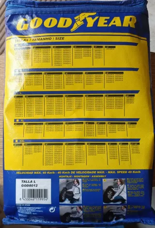 Cadenas Nieve Goodyear Textiles