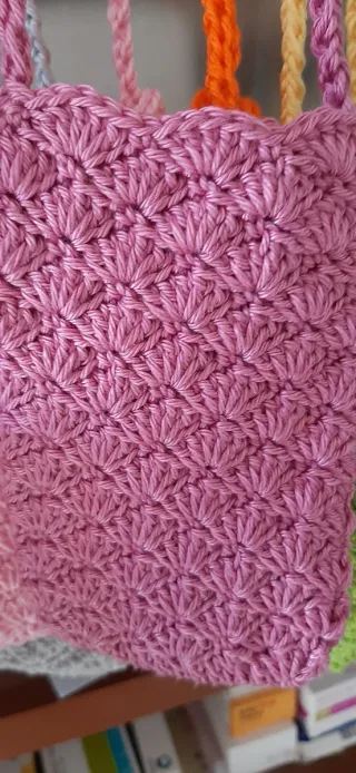 Porta cellulare o occhiali uncinetto