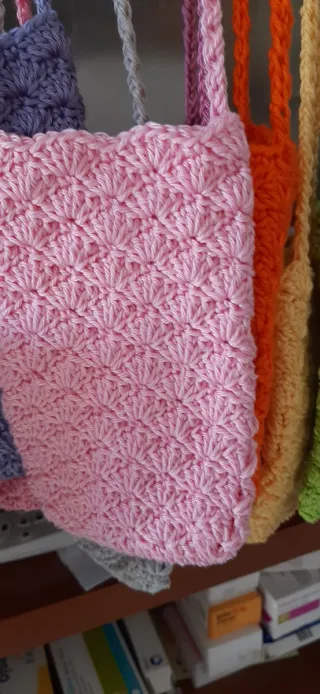 Porta cellulare o occhiali uncinetto