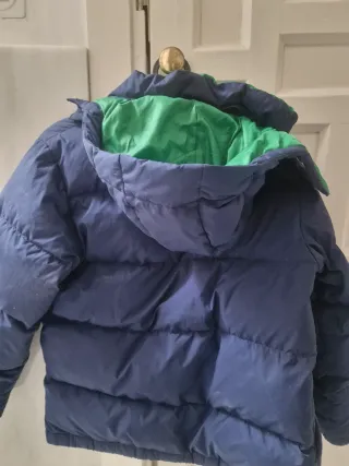 Plumífero Ralph Lauren Talla 10/12 Azul/Verde