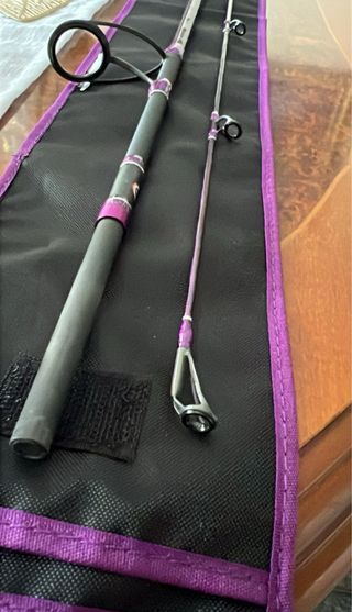 Caña Cinnetic SKY LINE PURPLE 270MH carrete daiwa