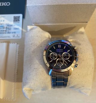 Reloj Seiko Chronograph Azul Navy