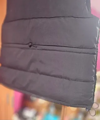 Chaleco acolchado negro