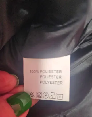 Chaleco acolchado negro