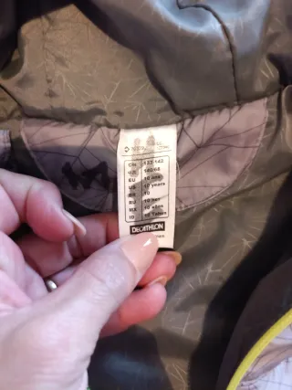 Chaleco acolchado Quechua gris talla10