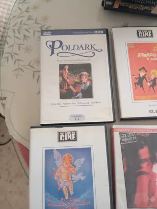 Pack 6 DVDs Poldark y más