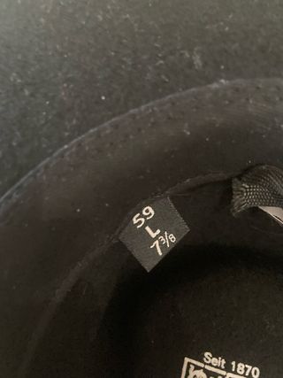 Cappello uomo stile tirolese nero