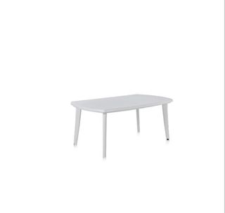 Mesa Comedor Blanca Plástico