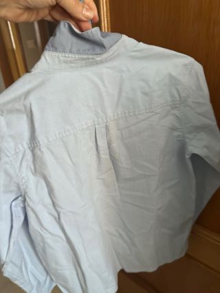 Camisa Petit Bateau Azul Algodón