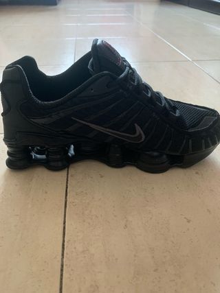 Nike Shox Negras Talla 41