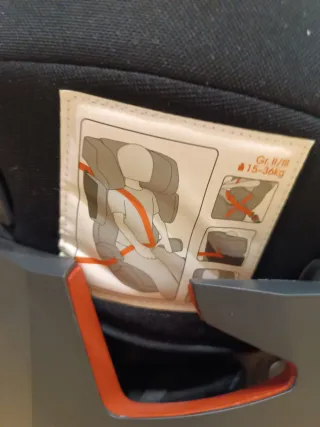 Silla coche Cybex con Isofix convertible