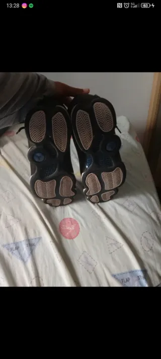 Jordan 13 Negro y Azul