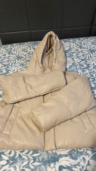 Bomber effetto pelle Stradivarius M
