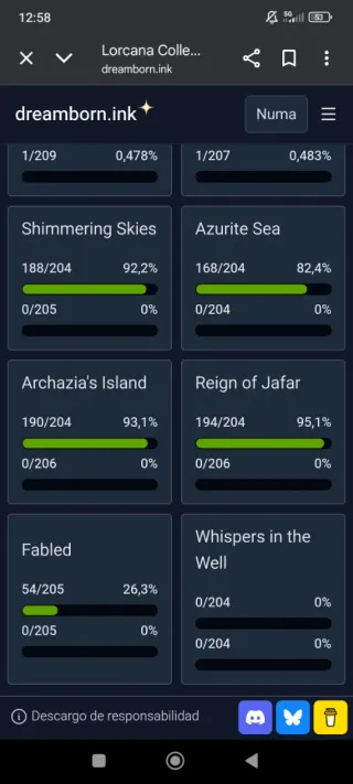 Colección Lorcana playset