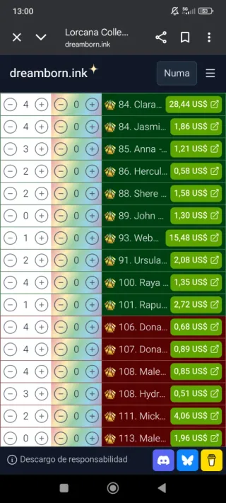 Colección Lorcana playset