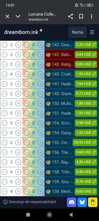 Colección Lorcana playset