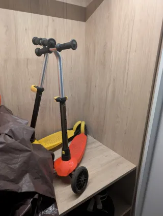 Monopatín 3 ruedas niños 2-6 años