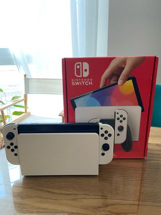 Nintendo Switch OLED Blanca