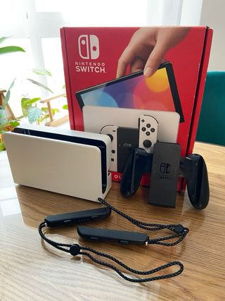 Nintendo Switch OLED Blanca