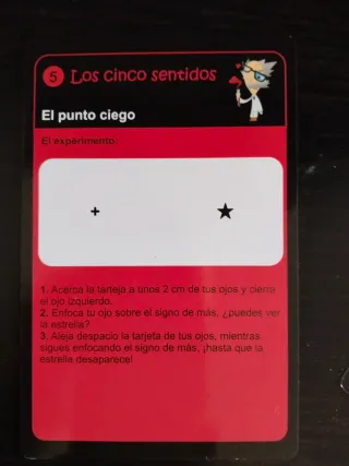 Juego Tarjetas Científicas El Científico Loco