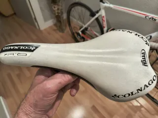 Sillín Colnago Italia Blanco