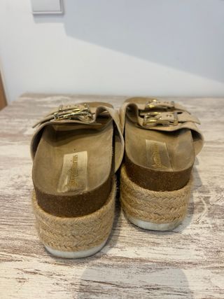 Sandalias Stradivarius Beige