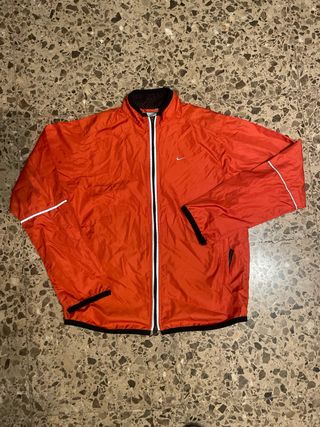 Chaqueta Cortavientos Nike Vintage Naranja