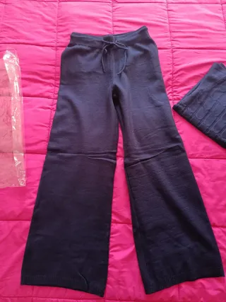 Coordinato in maglia da donna