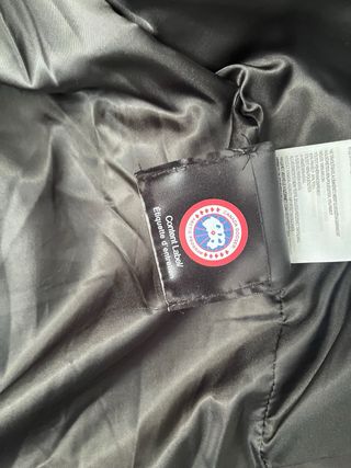 Canada Goose Giubbotto Nero Taglia S