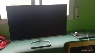 Monitor HP Negro/Plateado