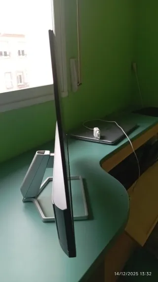 Monitor HP Negro/Plateado