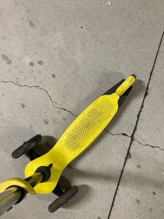 Patinete infantil 3 ruedas amarillo