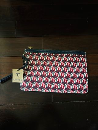 Bolso de mano LATOUCHE estampado