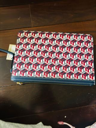 Bolso de mano LATOUCHE estampado