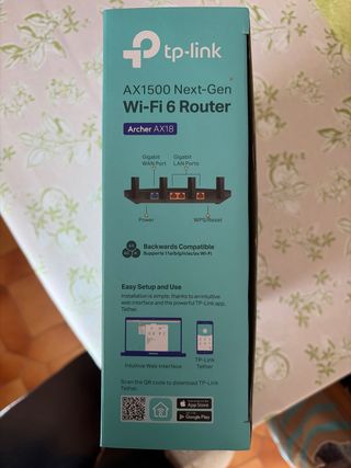 TP-Link AX1500 Wi-Fi 6 Router Archer AX18