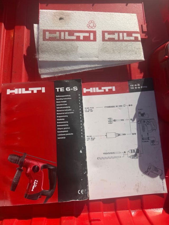 Taladro Hilti TE6-S profesional