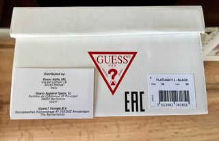 Zapatillas Guess Negras Nuevas