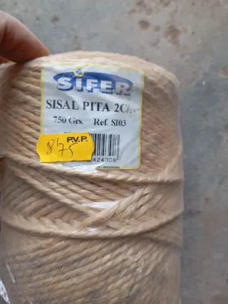 Cuerda Sisal Pita 2 Rollos